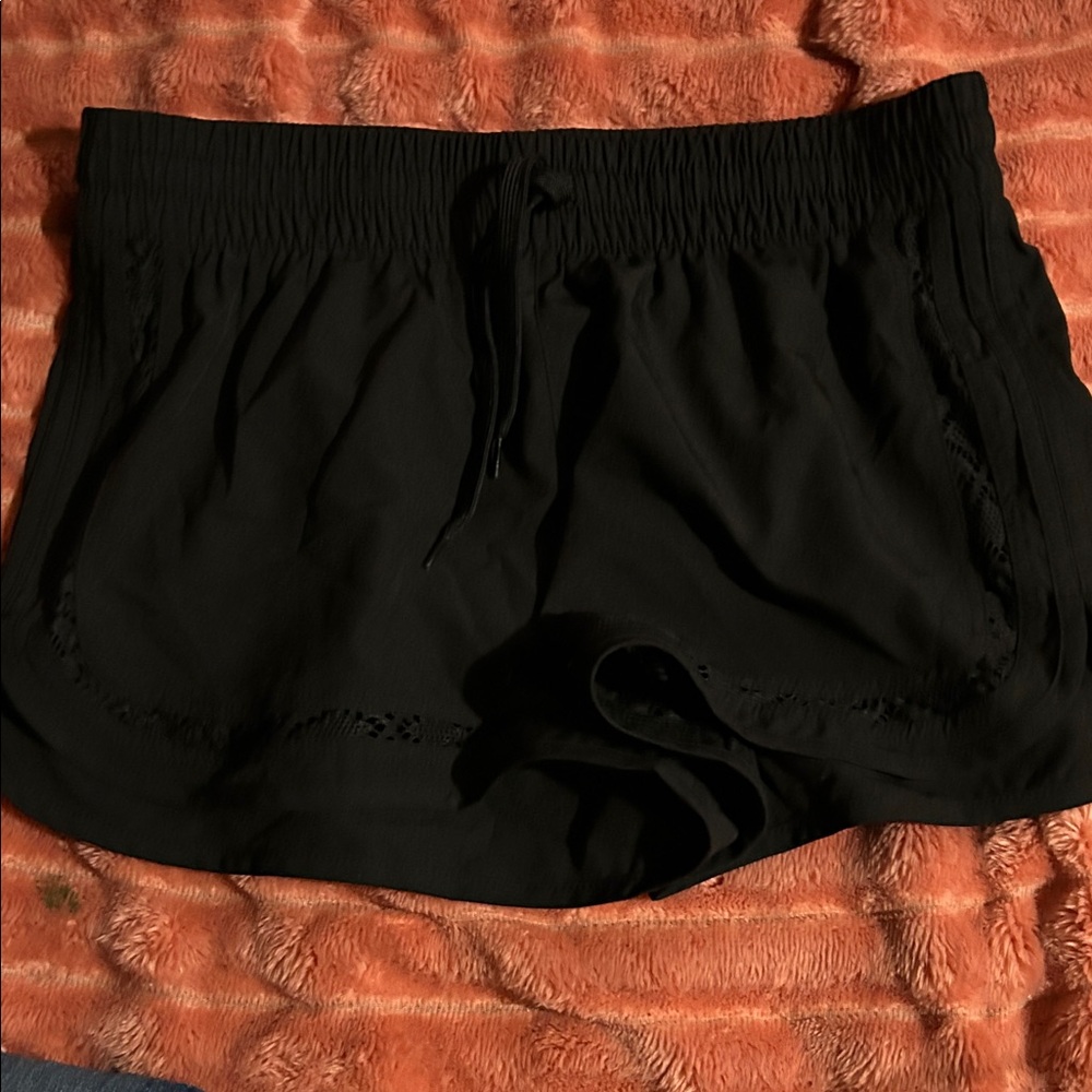 Wonder Nation Women's Black Athletic Shorts